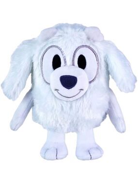 Moose Bluey Friends Lila the Maltese Small Stuffed Animal Plush Boy Girl Toy